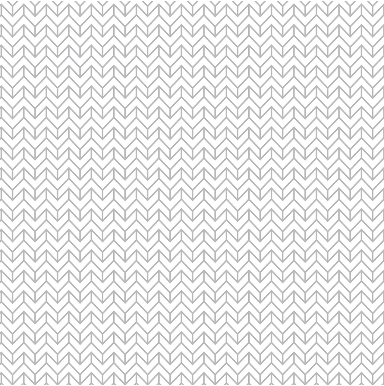 Core'dinations Core Basics Patterned Cardstock 12"X12"-White Chevron